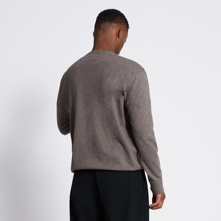 Fine-knit sweater "Ruben" Dk Beige